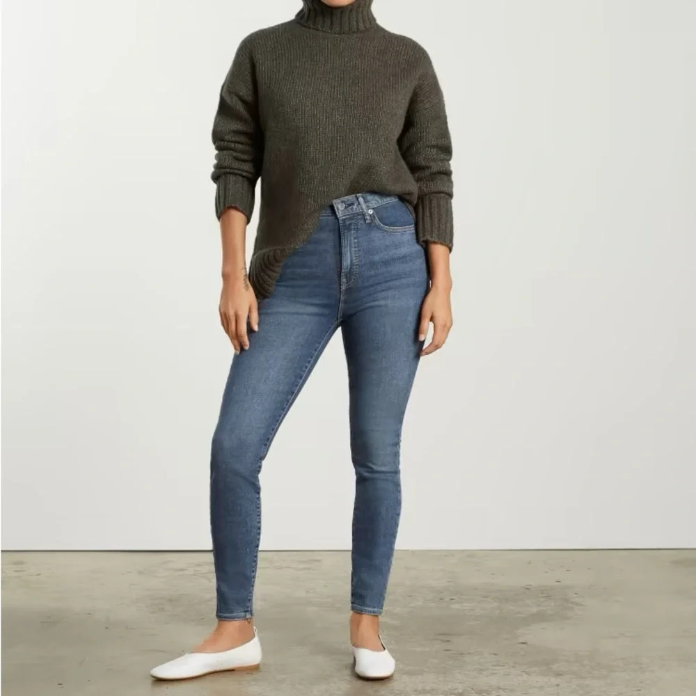 Everlane • The Way High Skinny Jean Authentic Blue Wash